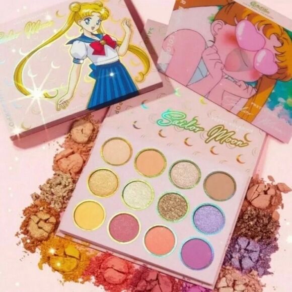 Sailor Moon Colourpop X Palette & Sailor moon blush Cats Eye & Sailor moon brush - Picture 6 of 11